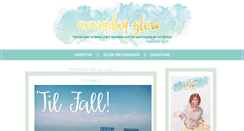 Desktop Screenshot of everydayglow.com