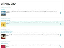 Tablet Screenshot of everydayglow.com